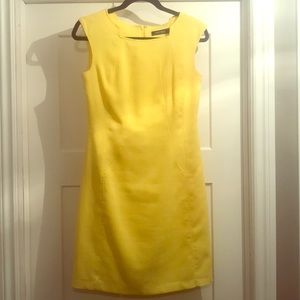 Ellen Tracy Yellow Dress